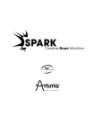 Thank you for purchasing Spark Creative Drum Machine
