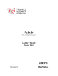 F2424 User`s Manual