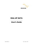 Dial-Up Data User`s Guide