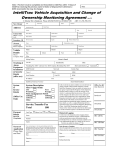 IntelliTrac Vehicle Acquisition and Change of Ownership Monitoring