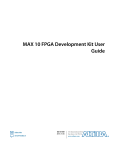 MAX 10 FPGA Development Kit User Guide