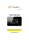 User Manual of MiTraveler 7D-8