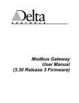 V3.30 Release 3 Modbus Gateway User Manual