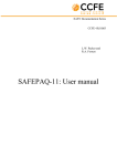 SAFEPAQ-11: User manual