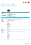 Phaser 3610 Detailed Specifications