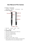 User Manual of Pen Camera