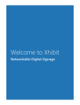 Xhibit User Manual