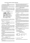 User manual for BLC07 controller speedometer