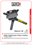 POK Software Flow meter