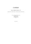 CASINO manual