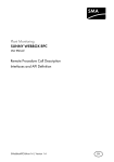 SUNNY WEBBOX - Remote Procedure Call Description Interfaces