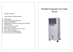 Portable Evaporative Air Cooler KT-30