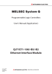 Q Corresponding Ethernet Interface Module User`s Manual