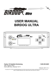 BIRDOG Ultra Manual - BIRDOG Satellite Meter