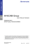 M16C/6B Group User`s Manual: Hardware