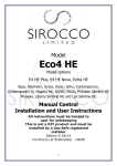 Eco4 HE - Sirocco Fires