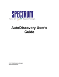 AutoDiscovery User`s Guide (9030727-01)