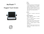 AcuTouch 10 Manual - Acura Embedded Systems