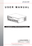 USER MANUAL - Hatteland Display AS