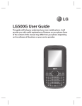 LG500G User Guide