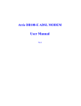 Atrie DB108-E ADSL MODEM User Manual