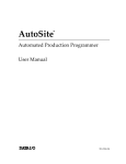 AutoSite User Manual