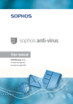 Sophos Anti-Virus DOS/Windows 3.1x user manual