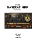 Maserati GRP User Manual