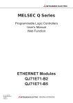 Q Corresponding Ethernet Interface Module User`s Manual (Web