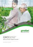 GroSens MultiSensor User Manual
