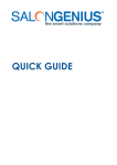 QUICK GUIDE - Salon Software to help you grow your business