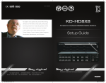 KD-HD8X8 - Key Digital