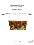 User Manual Happylightshow Software Version 2.20 for Astra H