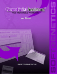 Geneticist Assistant User`s Manual