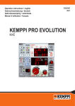 Pro Evolution MXE Panel User Manual