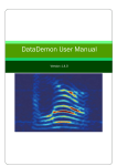 DataDemon User Manual