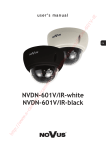 user`s manual NVDN-601V/IR-white NVDN-601V/IR-black