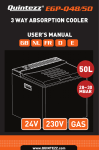 Manual Coolbox EGP-Q50 GB