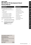 CPC-2400 Mini Biscuit PC Development Board Startup Manual