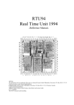 RTU94 Real Time Unit 1994