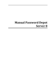 Manual Password Depot Server 8