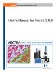 Vectra Software Manual