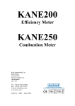 Efficiency Meter Combustion Meter