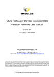 Vinculum Firmware User Manual