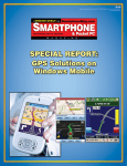 Special RepoRt: GpS Solutions on Windows Mobile