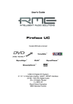 User`s Guide Fireface UC