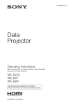 Users Manual - About Projectors