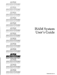 ISAM System User`s Guide