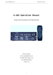 G-202 User Manual-V1.03 - AV-iQ