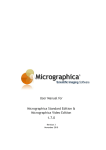 User Manual for Micrographica Standard Edition & Micrographica